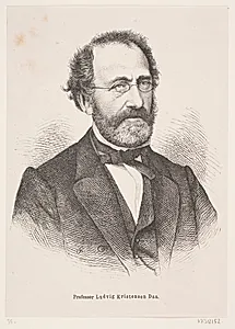Ludvig Kristensen Daa by Georg Pauli