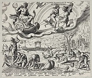 Luna, månen by Harmen Jansz. Muller