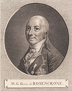 M.G. Greve af Rosencrone by J.F. Clemens