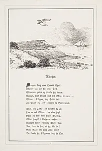 Maagen. Illustration til H.V. Kaalund, "Fabler for Børn" by H.P. Hansen