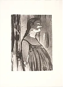 Madame Abdala by Henri de Toulouse-Lautrec