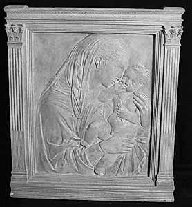 Madonna med barnet, Madonna Orlandini by Ubekendt
