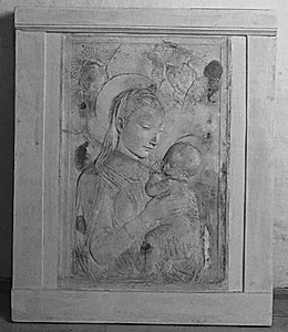 Madonna med barnet by Ubekendt