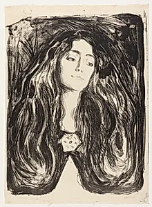 Madonna by Edvard Munch