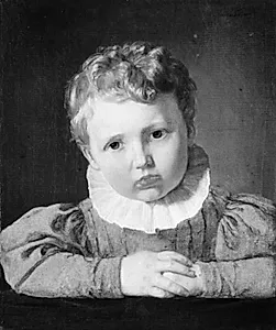 Maleren C.F. Hetsch som barn