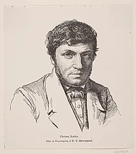Maleren C. Købke by Ubekendt
