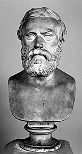 Maleren Constantin Hansen by H.W. Bissen