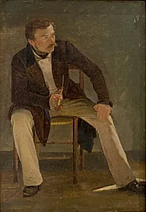 Maleren Constantin Hansen by Albert Küchler