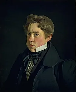 Maleren og litografen P.H. Gemzøe by Christen Købke