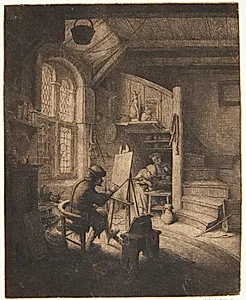 Maleren by Adriaen van Ostade