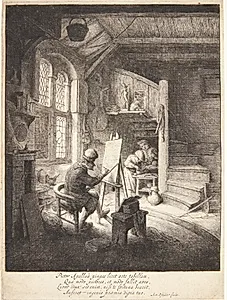 Maleren by Adriaen van Ostade