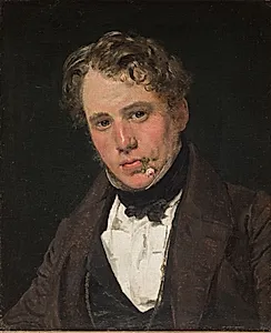 Maleren Wilhelm Marstrand by Christen Købke