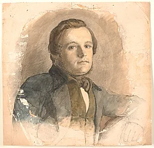 Mandsportræt. Angives at være medlem af slægten From. by P.C. Skovgaard