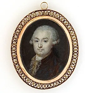 Mandsportræt, muligvis billedhuggeren Johan Tobias Sergel