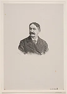 Mandsportræt by Henrik Arnold Hamilkar Sørensen
