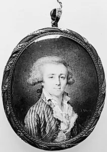 Mandsportræt by Jean-Baptiste-Joseph Le Tellier