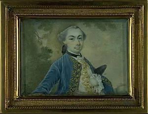Mandsportræt by Cornelius Høyer