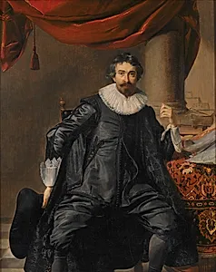 Mandsportræt by Thomas de Keyser