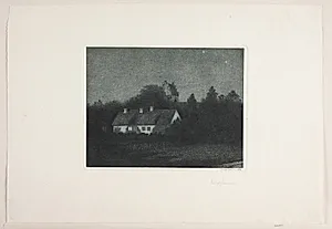 Måneskinsaften i landsbyen Borup