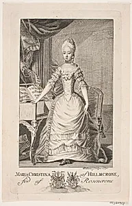 Maria Christina Hielmcrone by Georg Haas
