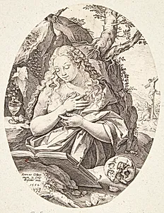 Maria Magdalene by Hendrick Goltzius