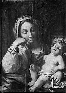 Maria med barnet by Bartolomeo Schedoni