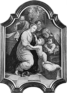 Maria med Kristusbarnet by Ubekendt