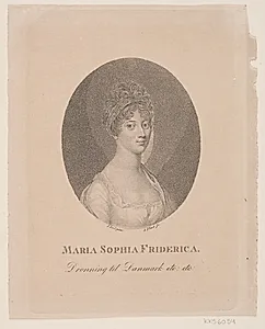 Maria Sophia Fredericia, dronning til Danmark by Andreas Flint
