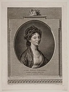 Maria Sophia Fredericia by J.F. Clemens
