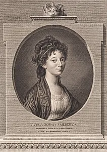 Maria Sophia Fredericia by J.F. Clemens