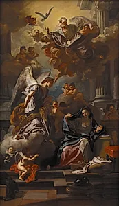 Mariæ Bebudelse by Francesco Solimena