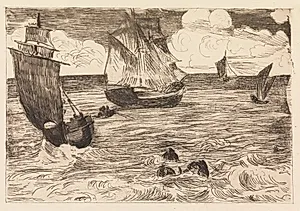 Marine by Édouard Manet