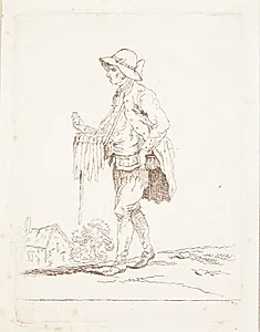 Markedshandlende by Johann Christian Brand