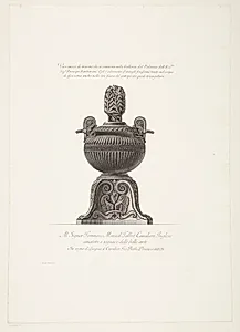Marmorvase by Giovanni Battista Piranesi