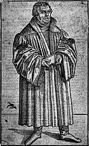 Martin Luther, helfigur by Lucas Cranach (II)