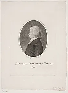 Matthias Friederich Paisen by Reinhold Johann Peter Seehusen