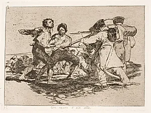 Med grund eller uden (2) by Francisco de Goya