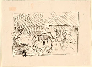 Med solen i øjnene by Theodor Philipsen