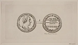 Medaille. J. L. Holstein by Meno Haas