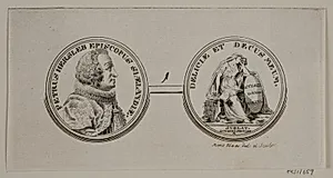 Medaille. Peder Hersleb by Meno Haas