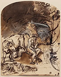 Merkur dræber Argus by Ubekendt
