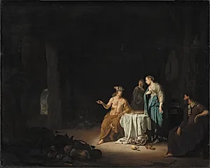 Merkur og Proserpina by Willem de Poorter