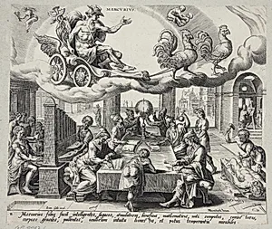 Merkur by Harmen Jansz. Muller