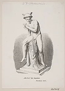 Merkur som Argusbane by Johan Frederik Rosenstand