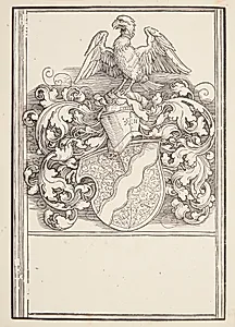Michael Behain's våben by Albrecht Dürer