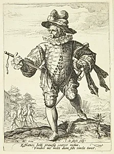 Militærpolitimanden by Jacques de Gheyn II