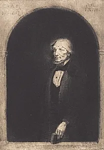 "Min faders portræt" by Hans Nikolaj Hansen