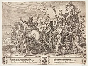 Misundelsens triumf by Cornelis Cort