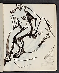 Modelstudie by Astrid Holm