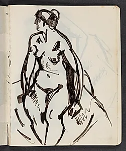 Modelstudie by Astrid Holm